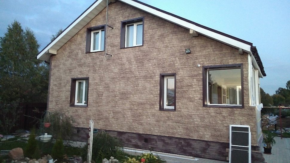 Монтаж винилового сайдинга с утеплением