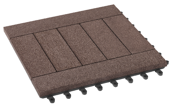 Модульный паркет ДПК GRINDERDECO Комфорт 5 Шоколад купить в Котласе