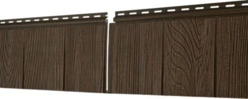 Фасадная панель Ю-Пласт S-Lock Щепа Каштан купить в Котласе