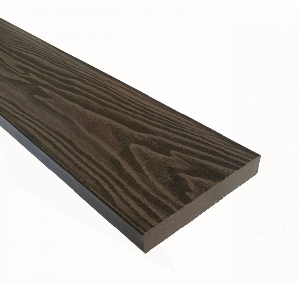 Террасная доска из ДПК Terrapol Смарт 3D Полнотелая без паза Тик Киото купить в Котласе