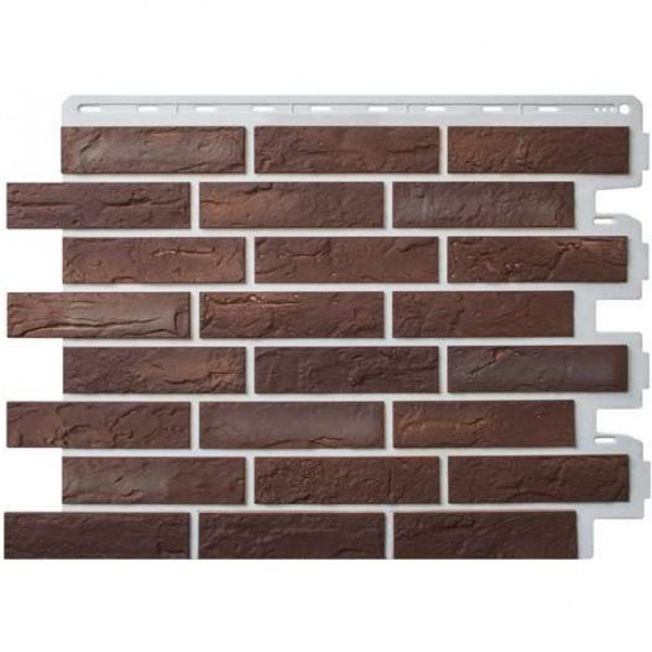 Фасадная панель Альта-Профиль Кирпич Рижский 01 купить в Котласе