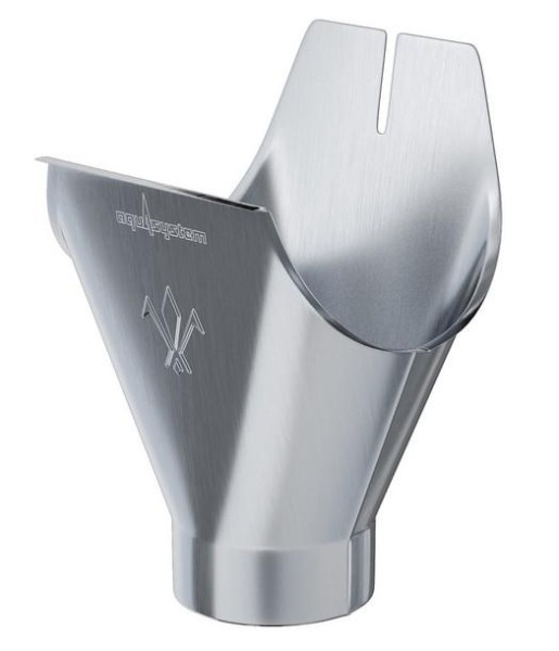 Водосток Aquasistem, Система 125x90 - Воронка желоба оцинковка купить в Котласе