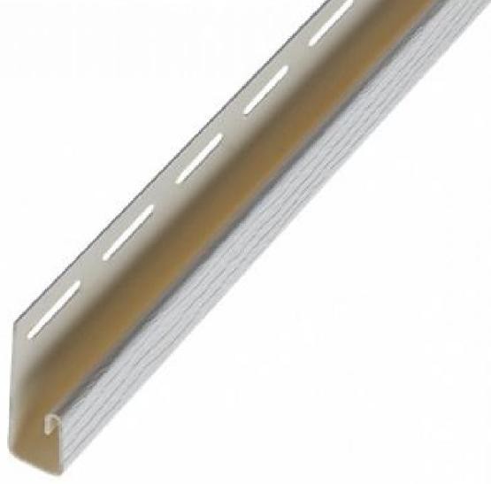 J-профиль Альта-профиль для откоса универсального Альта Декор (отделочные элементы) Белоснежный купить в Котласе