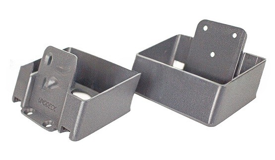 Крепления перил наклонное из алюминия GardenParkett Серый купить в Котласе