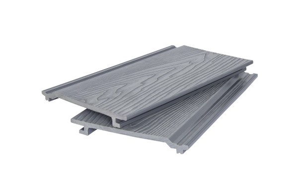 Фасадная доска POLIVAN GROUP 3D фактура дерева DENPASAR серый купить в Котласе