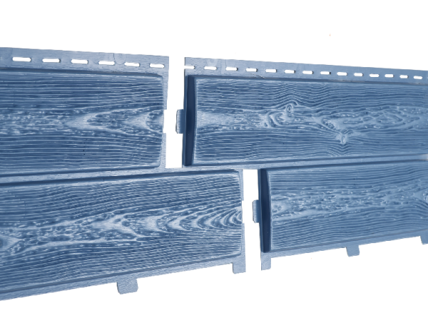 Фасадная панель Ю-Пласт Хокла Color Голубика купить в Котласе