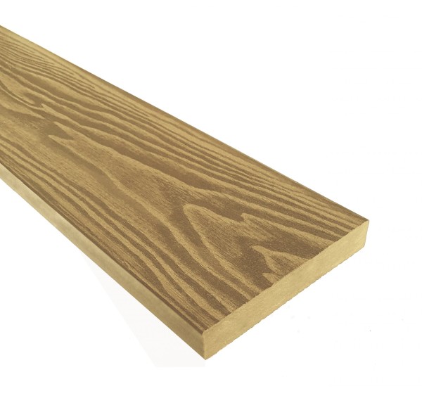 Террасная доска из ДПК Terrapol Смарт 3D Полнотелая без паза Дуб Севилья купить в Котласе