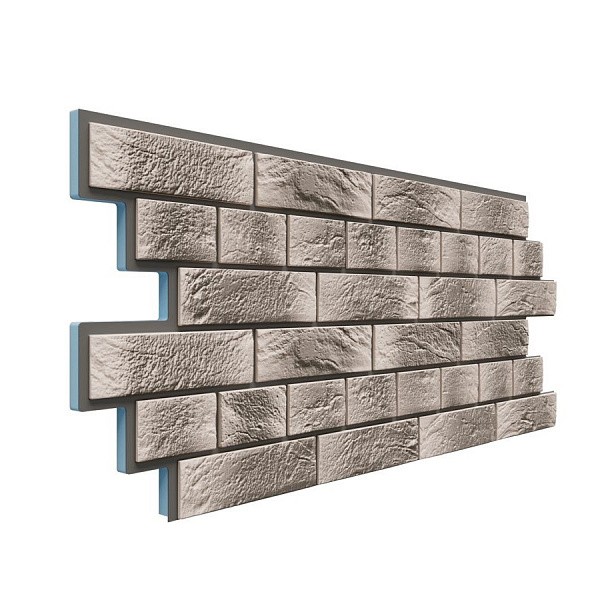 Фасадная термопанель Доломит Венецианский кирпич 20 мм Радос купить в Котласе