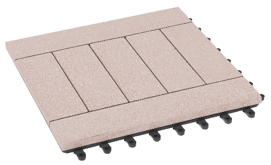 Модульный паркет ДПК GRINDERDECO Комфорт 5 Выбеленный дуб купить в Котласе