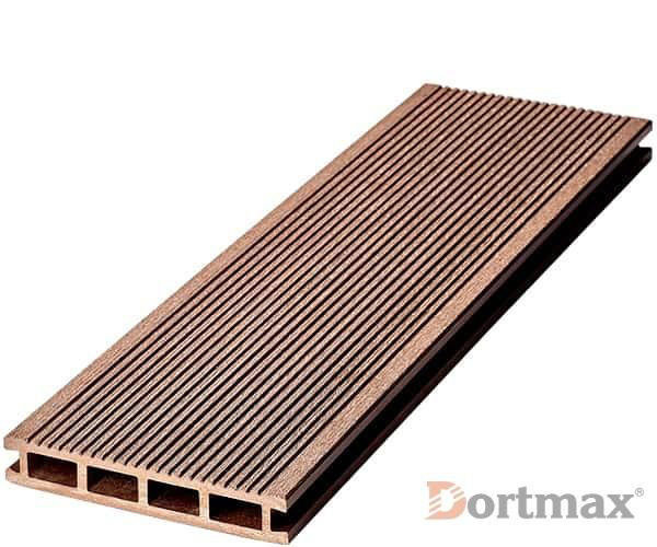 Террасная доска из ДПК VELVET STANDART Коричневый купить в Котласе