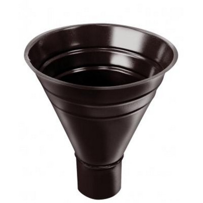 Водосток Grand Line 150x100 – Воронка водосборная RAL 8017