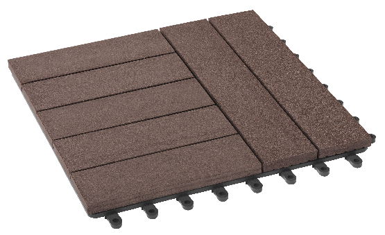 Модульный паркет ДПК GRINDERDECO Комфорт 4 Шоколад купить в Котласе