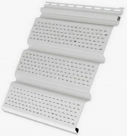 Софит полностью перфорированный, белый купить в Котласе