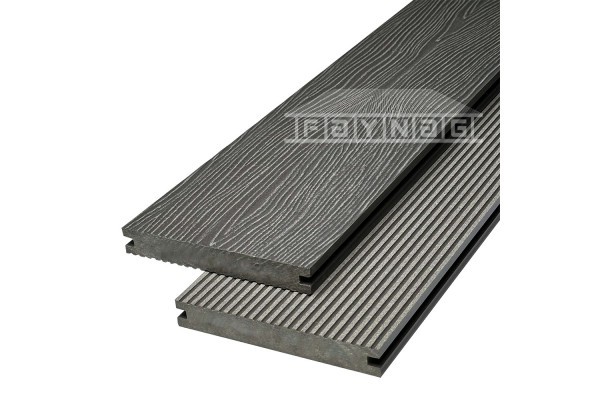 Террасная доска из ДПК Faynag Premium Massive 3D — Графит купить в Котласе