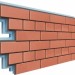 Термопанели Доломит Кирпич 40 мм Красный купить в Котласе