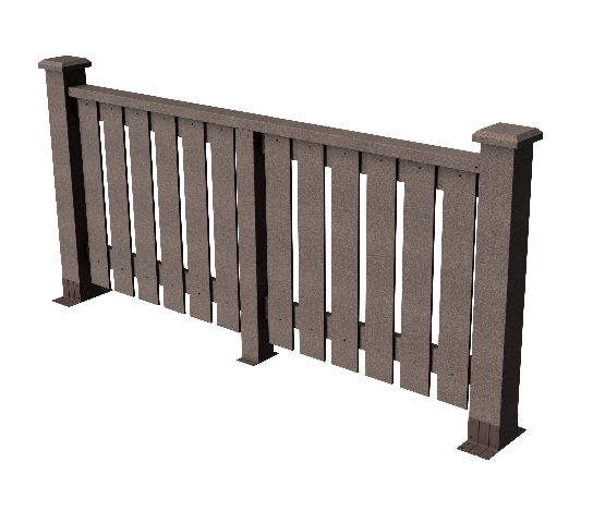 Ограждения декоративное ДПК GRINDERDECO Вилидж венге купить в Котласе