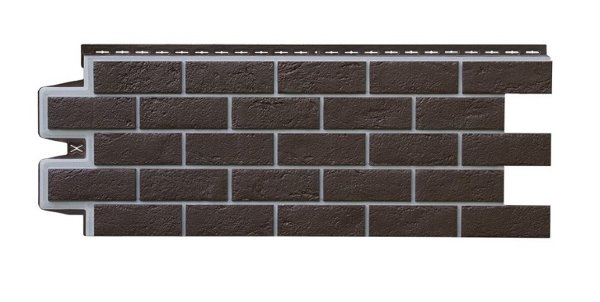 ФП Grand Line состаренный кирпич премиум Шоколадный (шов RAL 7006) купить в Котласе