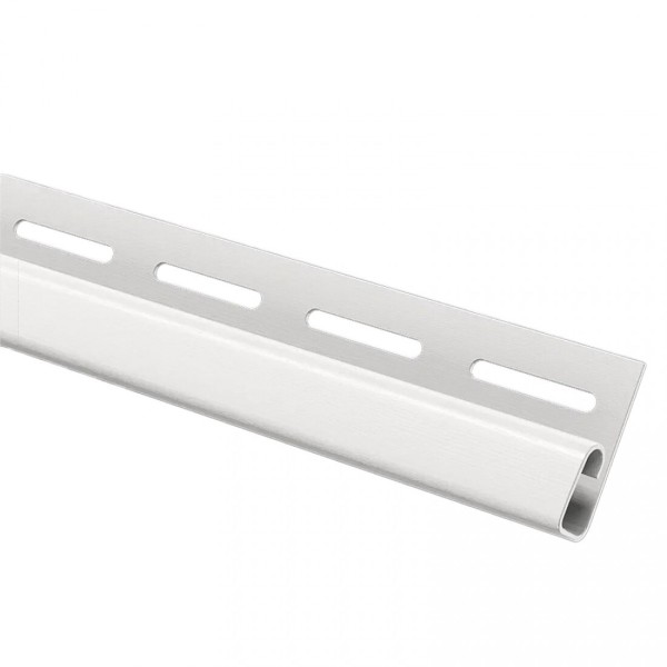 Финишная планка (завершающая полоса) для сайдинга, белая купить в Котласе