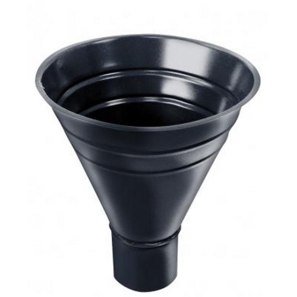 Водосток Grand Line 125x90 – Воронка водосборная RAL 7024 купить в Котласе