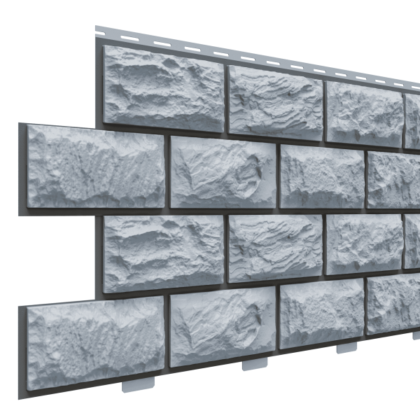 Фасадная панель Доломит, Альпийская горка Серо-голубой купить в Котласе