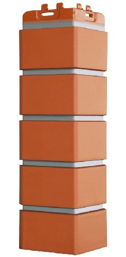 Угол Grand Line клинкерный кирпич ПРЕМИУМ Терракотовый (шов RAL 7006) купить в Котласе
