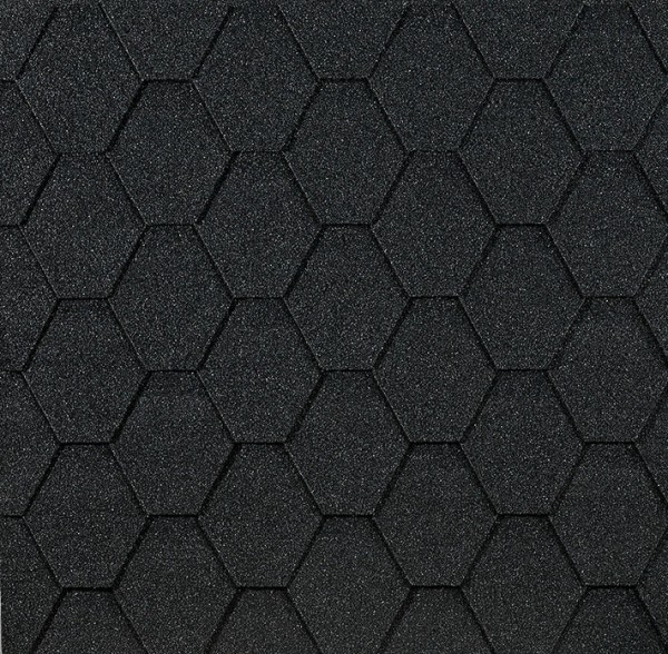 Гибкая черепица EURASIA Docke, Коллекция ШЕСТИГРАННИК Серый купить в Котласе