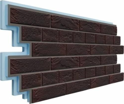 Термосайдинг Доломит Венецианский Кирпич 40 мм Алтея купить в Котласе