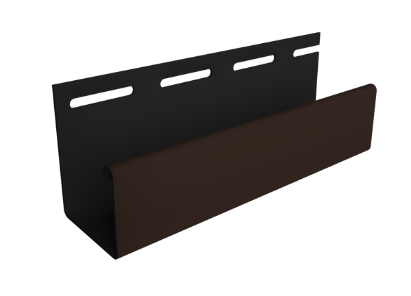 Фасадный J-профиль 30 мм Шоколадный купить в Котласе