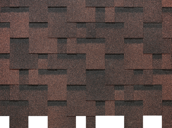 Гибкая черепица EURASIA Docke, Коллекция Лабиринт Коричневый купить в Котласе