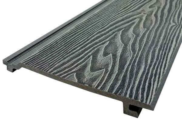 Сайдинг Darvolex 185x19x3000мм, 3D тиснение Серый купить в Котласе