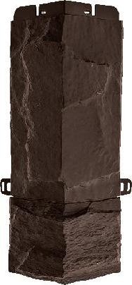 Угол наружный Альта-Профиль Гранит ЭКО - Коричневый купить в Котласе