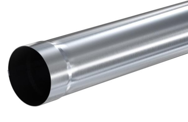 Водосток Aquasistem, Система 125x90 - Соединительная труба 3 метра оцинковка купить в Котласе