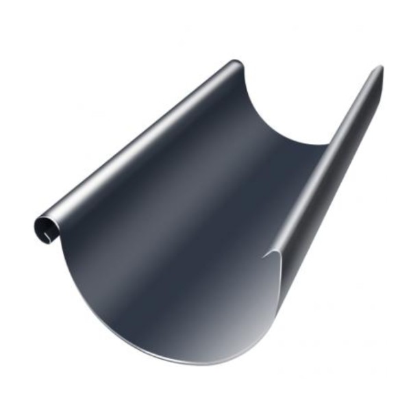Водосток Grand Line 125x90 – Желоб 3м RAL 7024 купить в Котласе