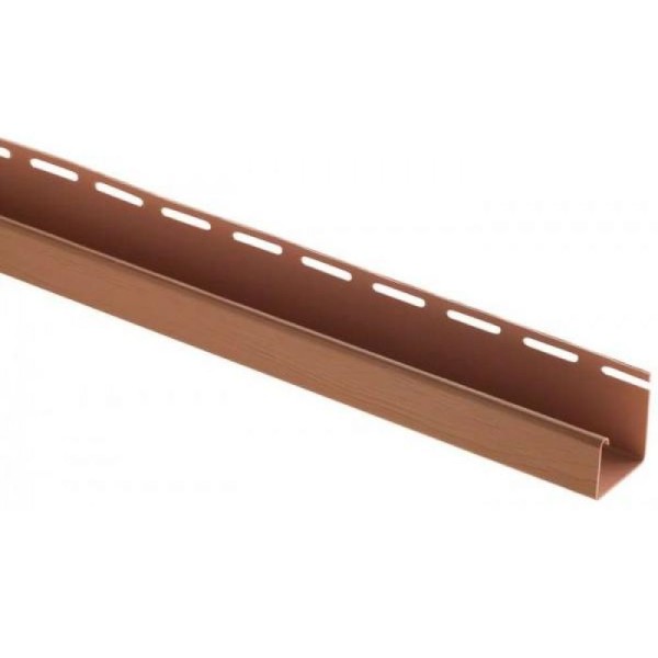 J-профиль Люкс Крашенный, T-15, ВН, Cветлый Дуб купить в Котласе