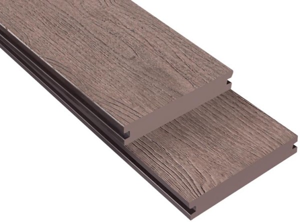 Террасная доска ДПК Outdoor 3D полнотелая NEVADA/CALIFORNIA BROWN коричневая микс купить в Котласе