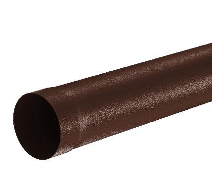 Водосток Aquasistem, Система 150/100 - Труба водосточная 3.00м RAL 8017 Коричневый matt купить в Котласе