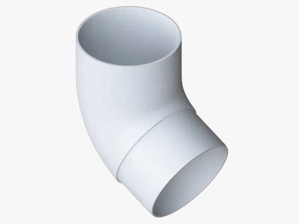 Водосток Альта-Профиль ПВХ – Колено 67 (белый) купить в Котласе