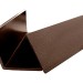 Уголок ДПК для сайдинга 70x70x3000мм Коричневый купить в Котласе
