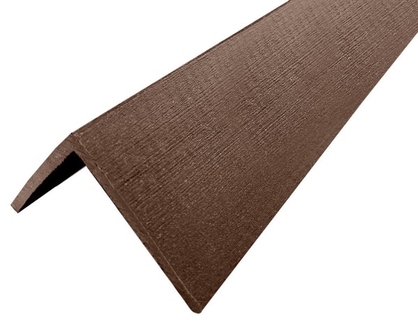 Уголок ДПК для сайдинга 70x70x3000мм Коричневый купить в Котласе