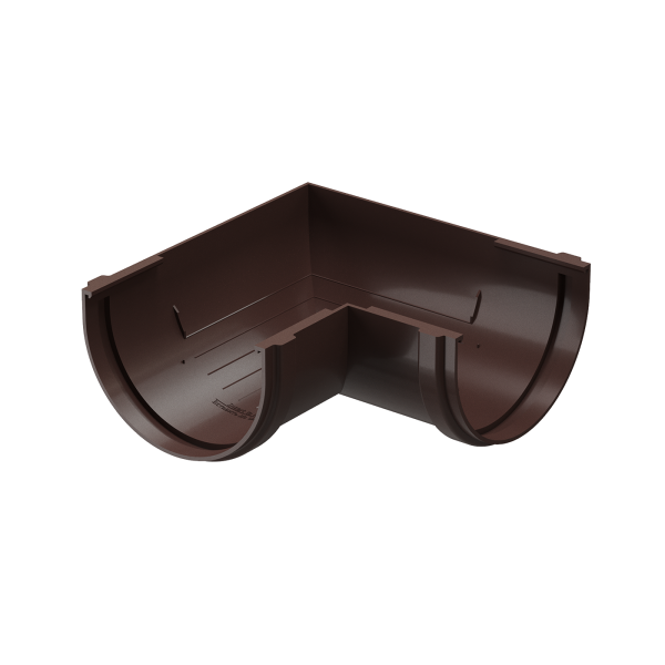 Угол желоба универсал 90˚ Docke Premium ПВХ - Шоколад купить в Котласе