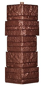 Угол T-Сайдинг-Альпийская Сказка ЭКО-1 Браун купить в Котласе