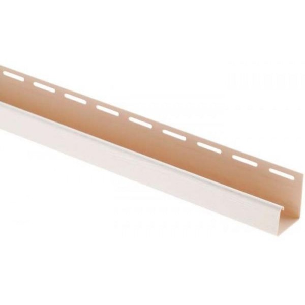 J-профиль Люкс Крашенный, T-15, ВН, Белый купить в Котласе