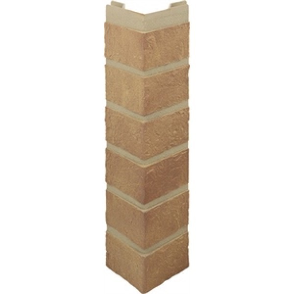 Наружный угол кирпич (бежевый), 0,47 х 0,1м купить в Котласе