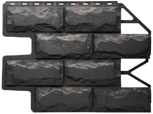 Фасадная панель FineBer Блок, Темно-серый купить в Котласе