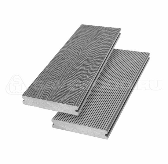 Террасная доска SW Abies (R) - радиальный распил Пепельный купить в Котласе