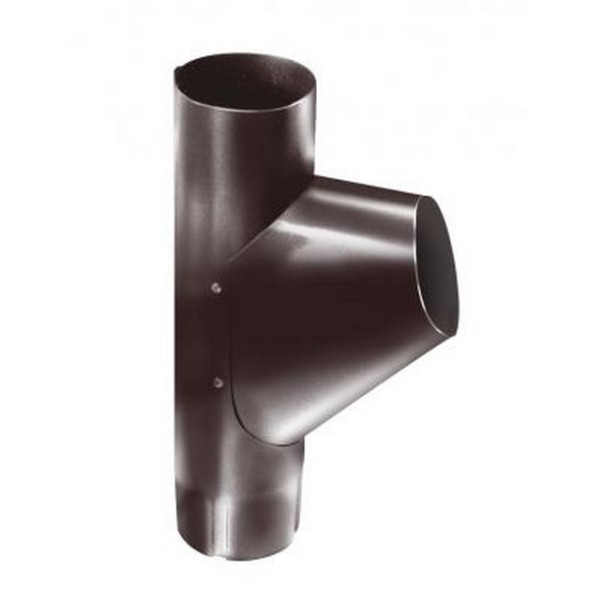 Водосток Grand Line 150x100 – Тройник RAL 8017 купить в Котласе