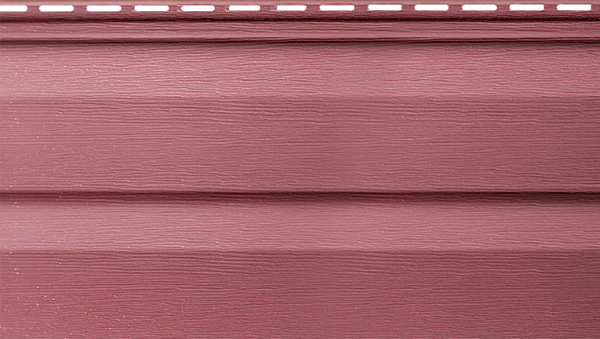 Виниловый сайдинг Канада плюс премиум, гранатовый купить в Котласе