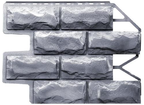 Фасадная панель FineBer Блок, Светло-серый купить в Котласе