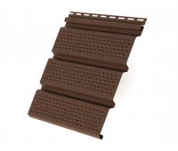 Софит со сплошной перфорацией, коричневый купить в Котласе