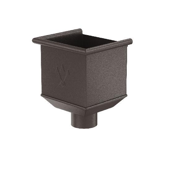 Водосток Aquasistem, Система 150/100 - Водосборная воронка RR 32 Тёмно-коричневый matt купить в Котласе